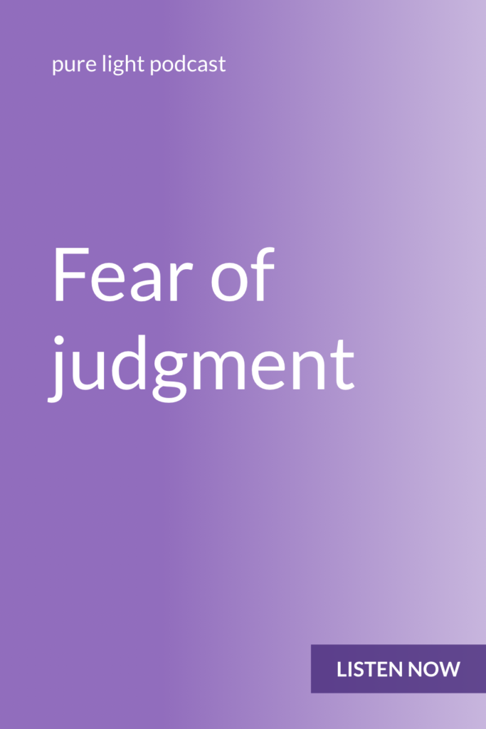 Fear of what people might think doesn’t have to stop you. You always have the power to do what’s right for you, even if your mind is screaming, “But what will people think?“ #purelightpodcast | ailikuutan.com