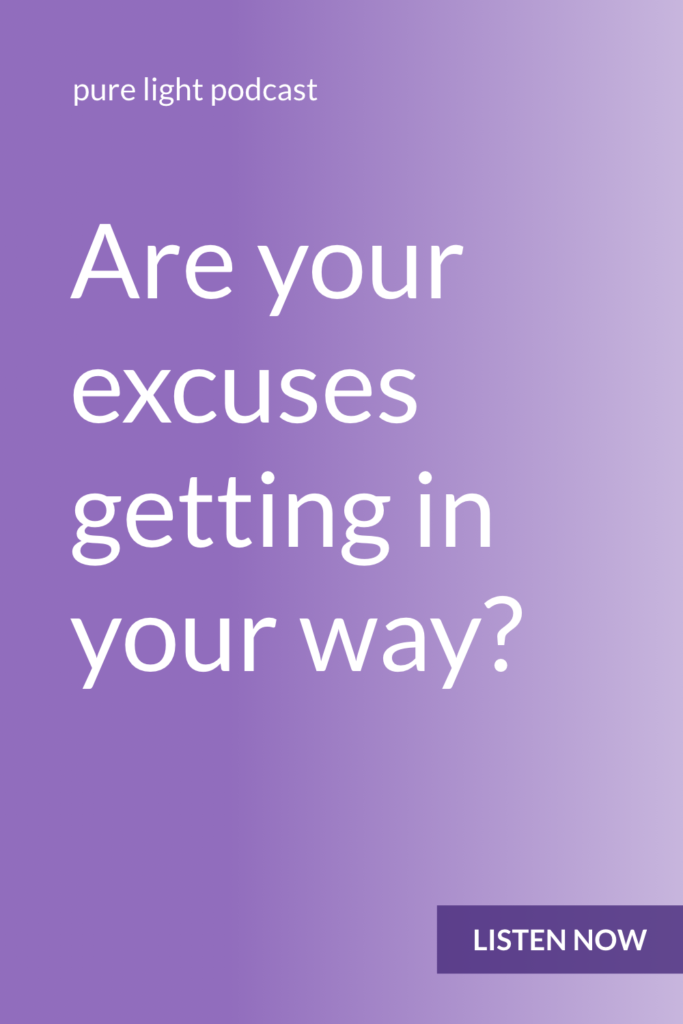 When you tell yourself that your dreams are crazy or impossible, you keep them out of reach. All it takes to see beyond your excuses is a simple shift in perspective. Listen and see possibilities in a new light. #purelightpodcast | ailikuutan.com