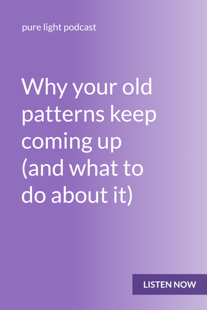 Do your old patterns keep resurfacing? This isn’t a sign that you’re a failure, or that you need more commitment, self-control or willpower. It just means you need more awareness. #awareness #purelightpodcast | ailikuutan.com