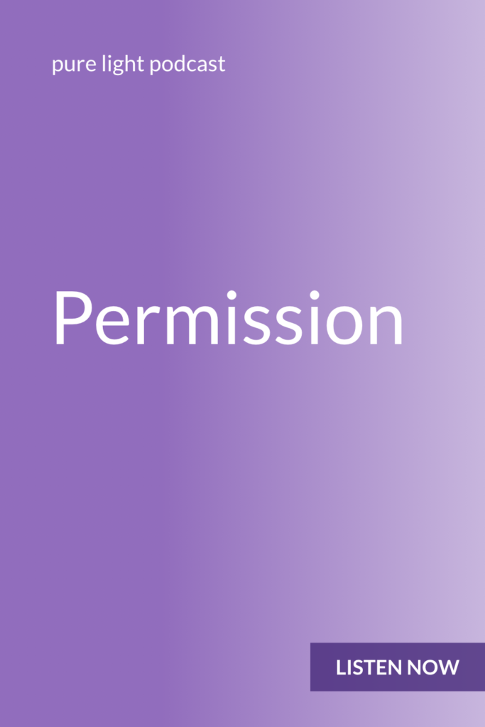 When you get excited about something, do you allow yourself to do what feels right? Or do you hold yourself back? When you give yourself permission to do the things that you feel called to do, you become more fully yourself. #purelightpodcast | ailikuutan.com